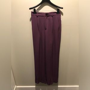 NWT!! Zara purple trousers
